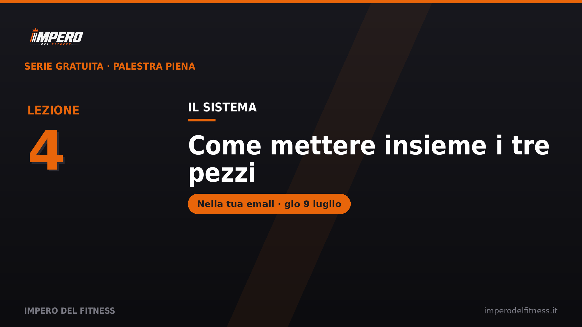 Lezione 4 — Il sistema